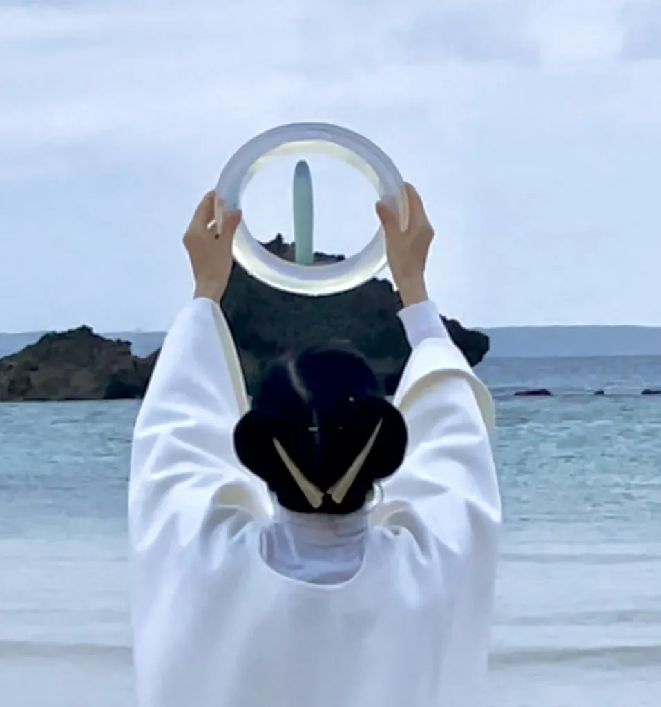 Mariko Mori, winter solstice performance 2020