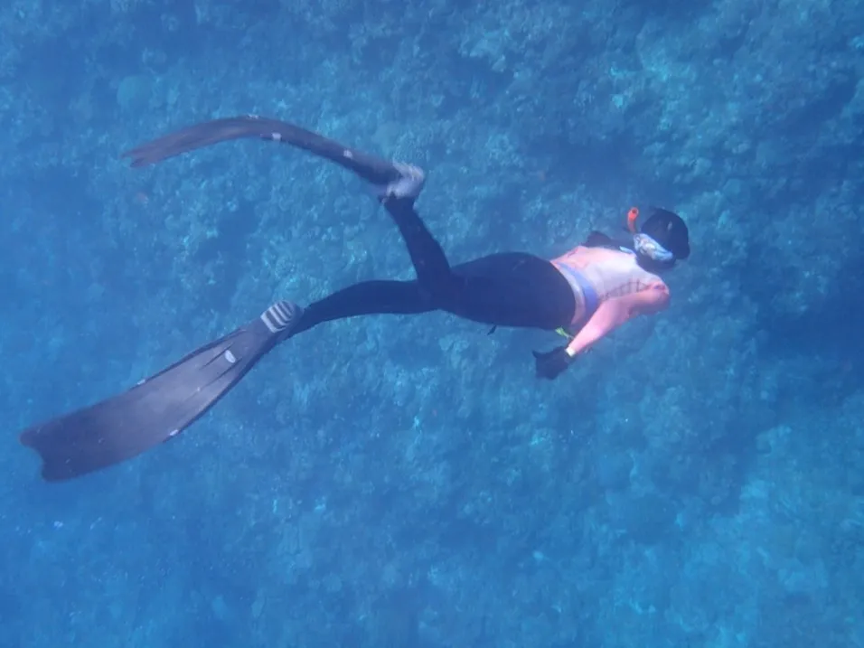 Free diving